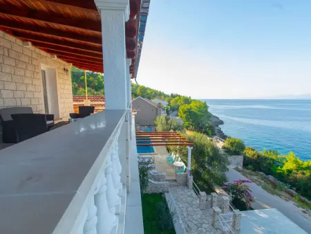 Maison Borovina avec piscine privée, vue mer à Korčula : photo 16