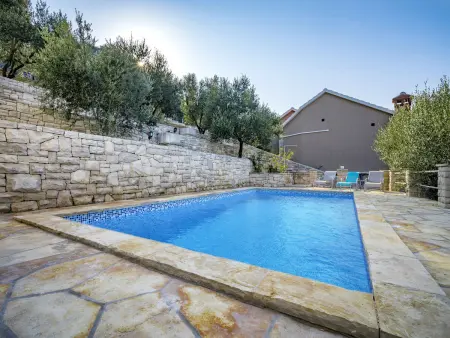 Maison Borovina avec piscine privée, vue mer à Korčula : photo 20