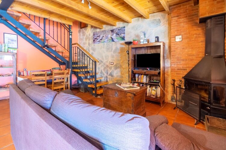 Gîte rural Casa Benllera, 4 personnes avec cheminée - Photo 9