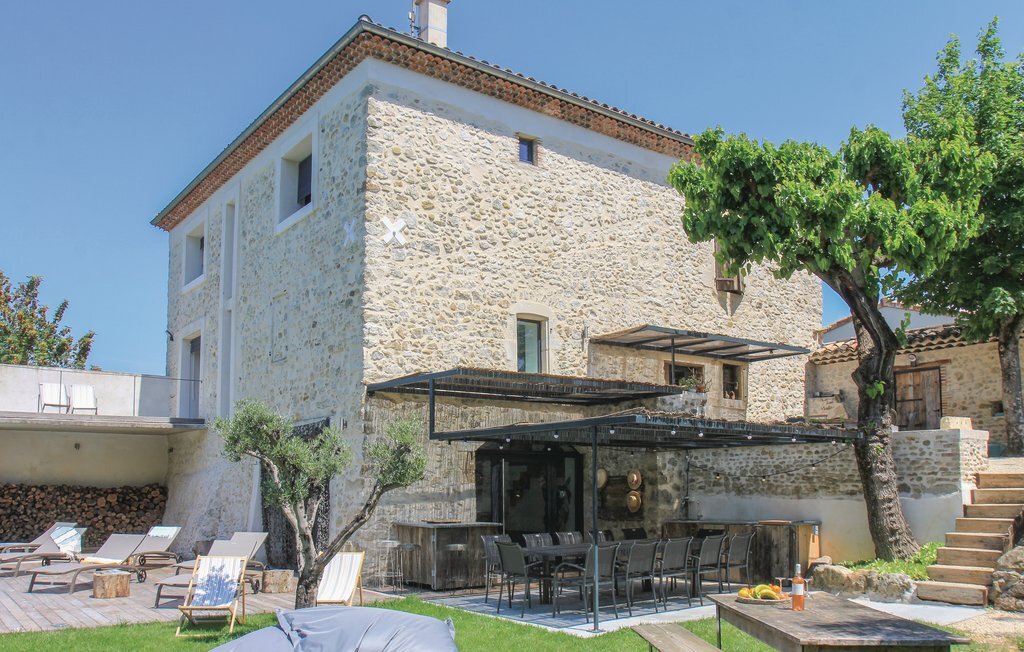 Maison Pierre Provence 12 pers, Piscine Chauffée - Photo 12