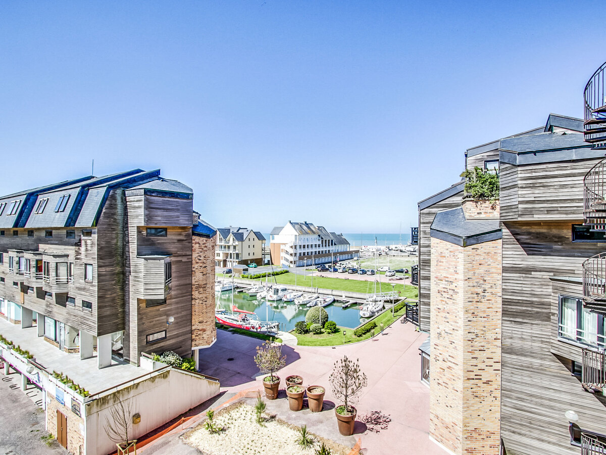 Studio vue ouest à Port Deauville, 5ème étage avec balcon - Photo 1