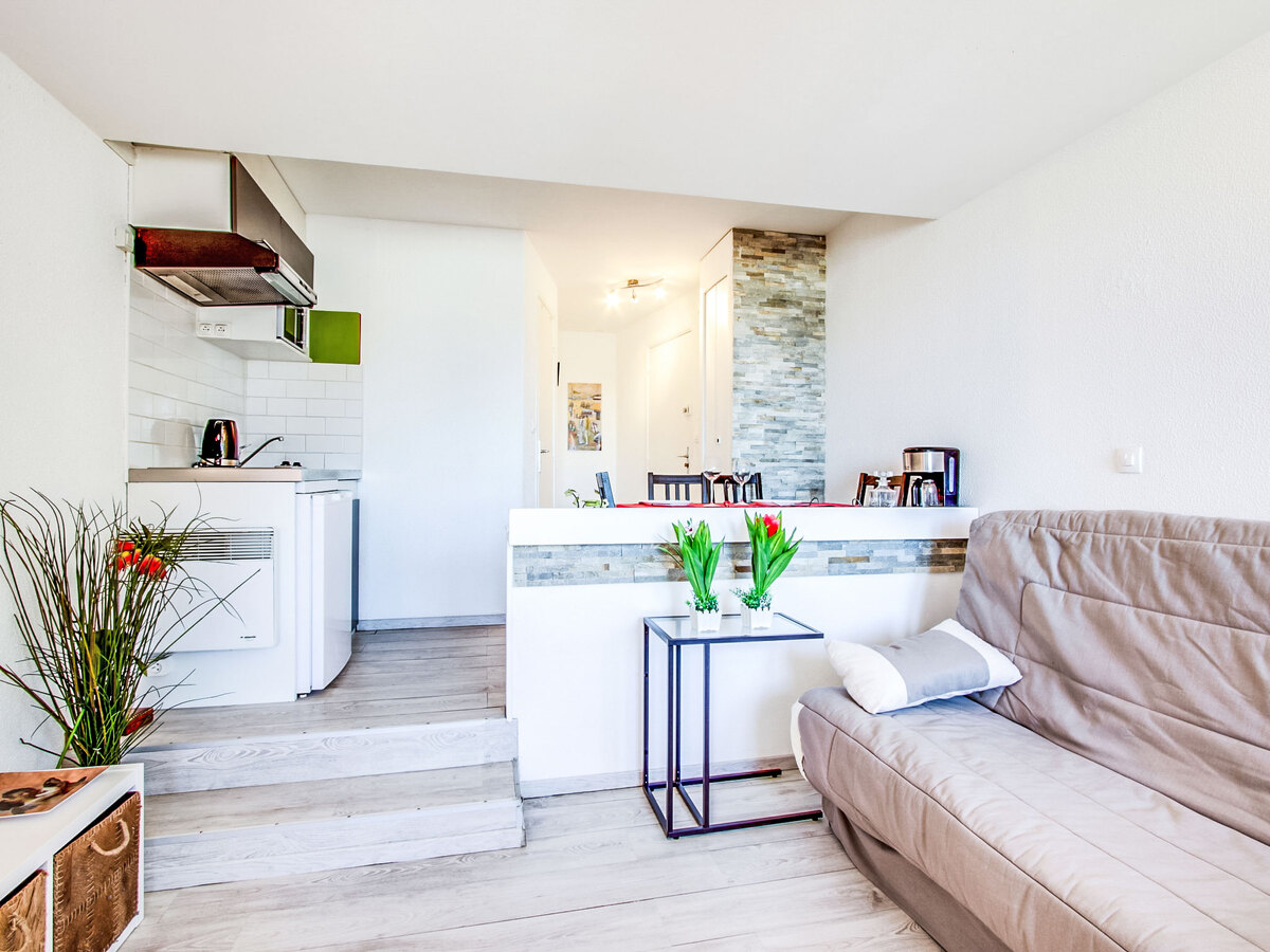 Studio vue ouest à Port Deauville, 5ème étage avec balcon - Photo 4