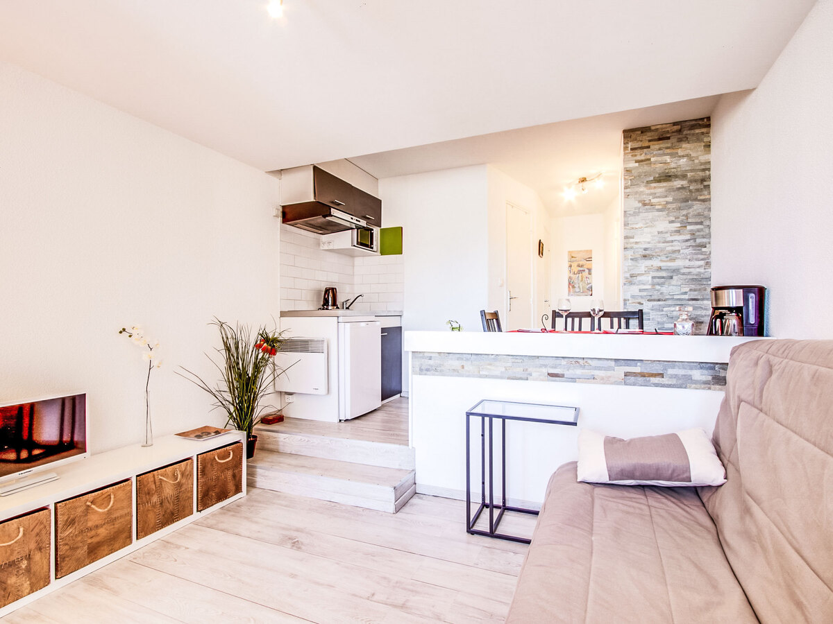 Studio vue ouest à Port Deauville, 5ème étage avec balcon - Photo 8