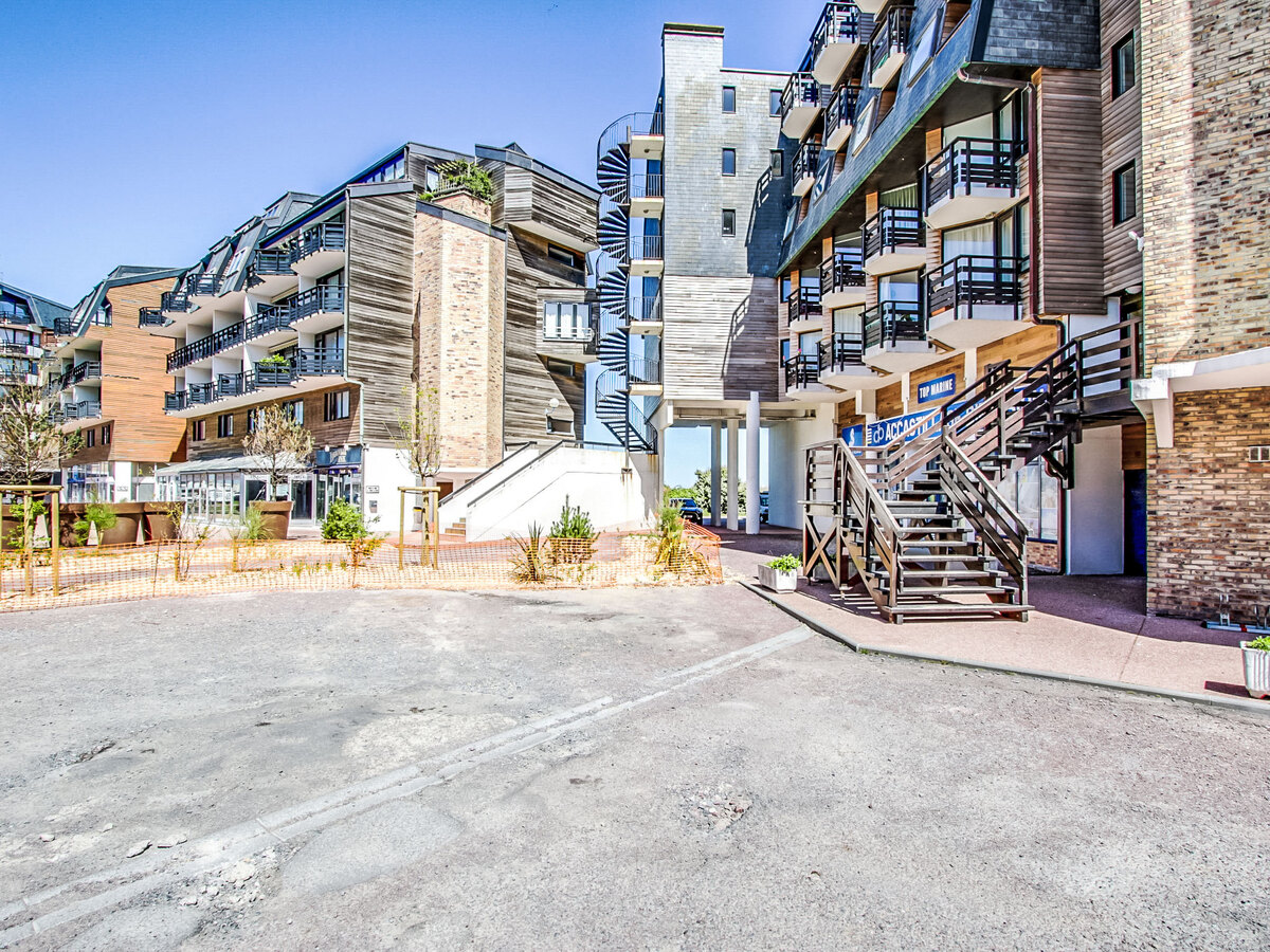 Studio vue ouest à Port Deauville, 5ème étage avec balcon - Photo 14