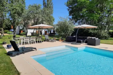 La Chantenay, Belle maison de vacances authentique avec piscine - Photo 6