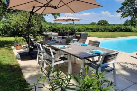 La Chantenay, Belle maison de vacances authentique avec piscine - Photo 30