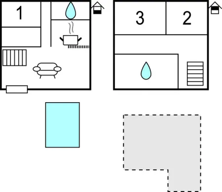 Maison 3 chambres avec piscine privée, Urrutias : photo 38