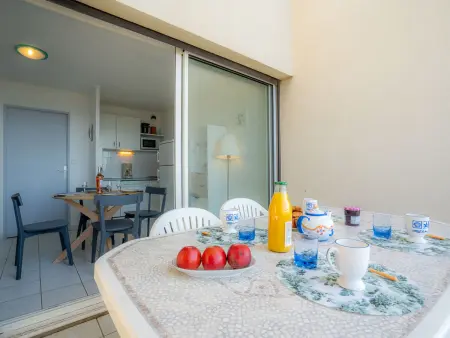 Appartement 2 pièces vue mer, terrasse sud à Cap d'Agde : photo 12