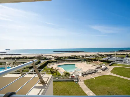 Appartement 2 pièces vue mer, terrasse sud à Cap d'Agde : photo 13