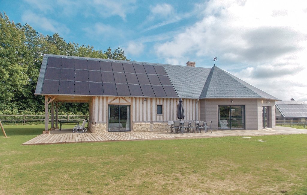 Grange du XVIIIe siècle, 8 pers., jardin 1500 m² - Photo 1