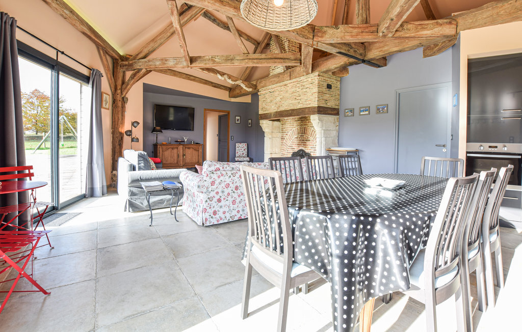 Grange du XVIIIe siècle, 8 pers., jardin 1500 m² - Photo 2