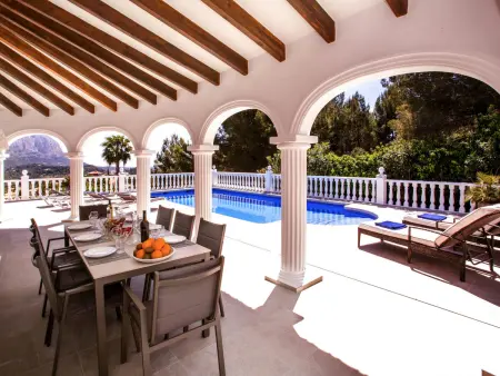 Villa Alta Vista à Dénia : piscine privée et vue panoramique : photo 4