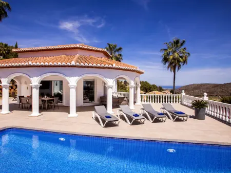 Villa Alta Vista à Dénia : piscine privée et vue panoramique : photo 26