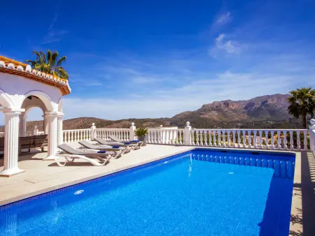Villa Alta Vista à Dénia : piscine privée et vue panoramique : photo 27