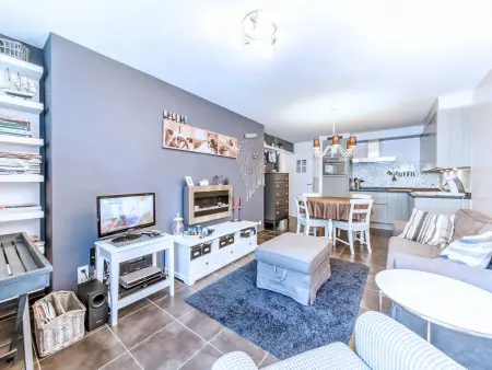 Appartement de plain-pied avec jardin à De Haan, 650 m de la plage : photo 2