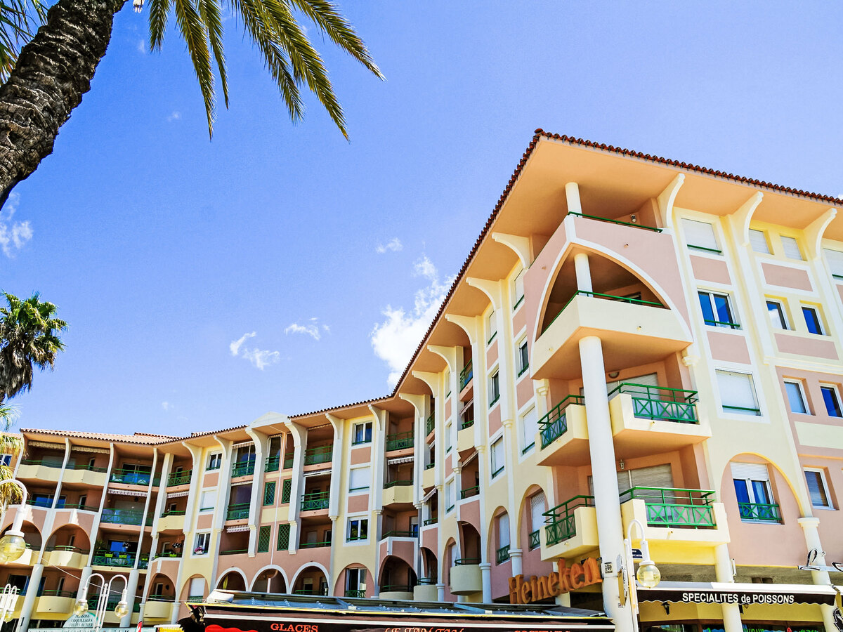 Appartement Bleu Marine à Fréjus, vue mer et port - Photo 17
