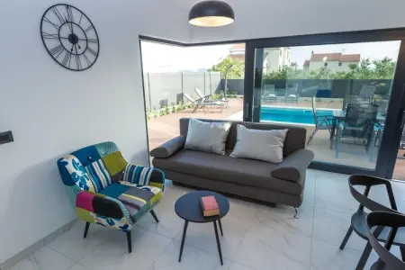 Villa Tuta, Villa à Pakoštane près de Plage & Piscine - Photo 12