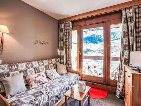 Studio 23 m² avec balcon sud et vue pistes : photo 3