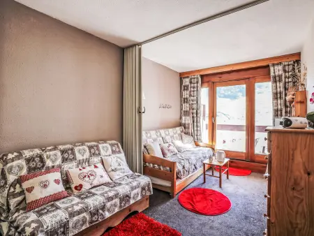 Studio 23 m² avec balcon sud et vue pistes : photo 7