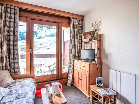 Studio 23 m² avec balcon sud et vue pistes : photo 8