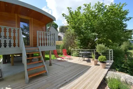 Maison Manureva à Malmedy, sauna et jardin : photo 15