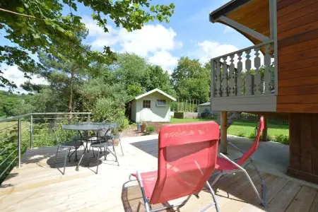 Maison Manureva à Malmedy, sauna et jardin : photo 16