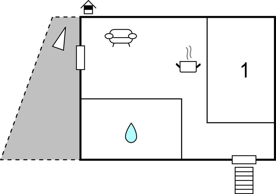Casa Tulipano, Appartement 4 personnes à Ricadi - Photo 15