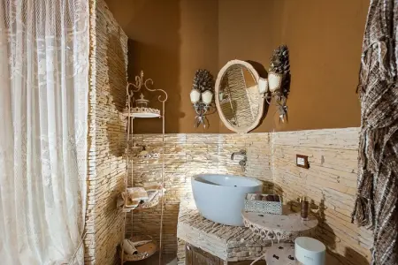 La Pigna Bianca, Villa à Marausa avec Piscine et Sauna - Photo 21