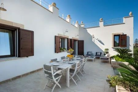 La Pigna Bianca, Villa à Marausa avec Piscine et Sauna - Photo 23
