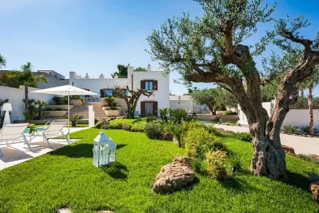 La Pigna Bianca, Villa à Marausa avec Piscine et Sauna - Photo 26