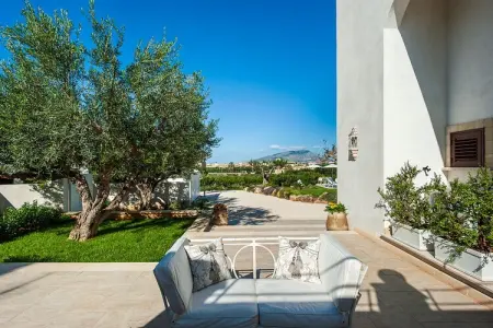 La Pigna Bianca, Villa à Marausa avec Piscine et Sauna - Photo 28