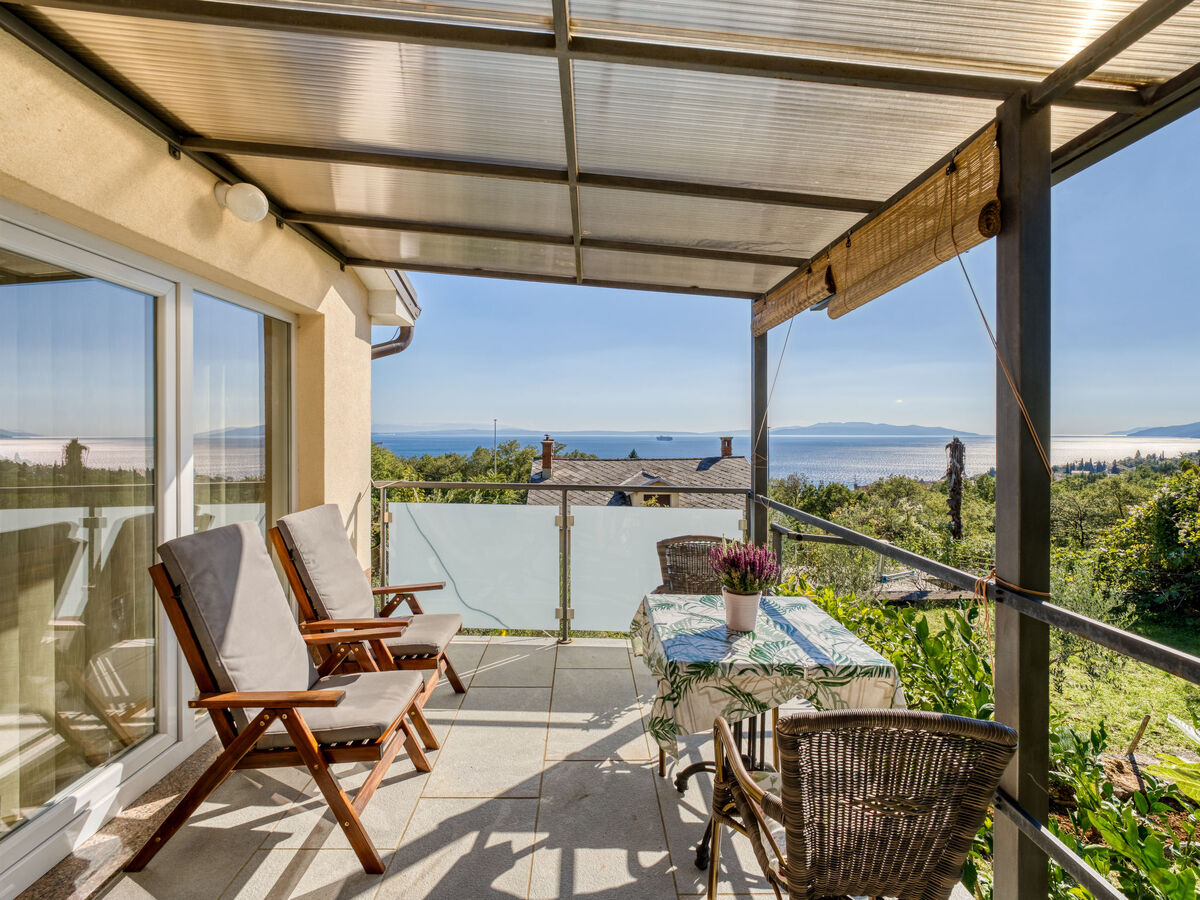 Maison Silvana à Opatija, vue mer et terrasse - Photo 16