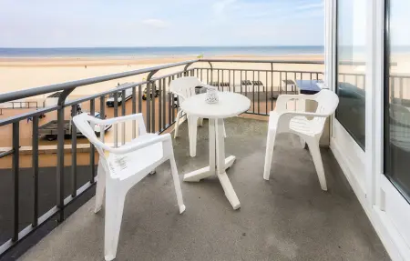 Appartement vue mer du Nord à Ostende, 2 chambres, 4 pers. : photo 2
