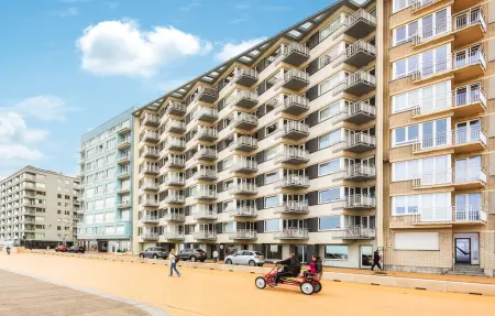 Appartement vue mer du Nord à Ostende, 2 chambres, 4 pers. : photo 3
