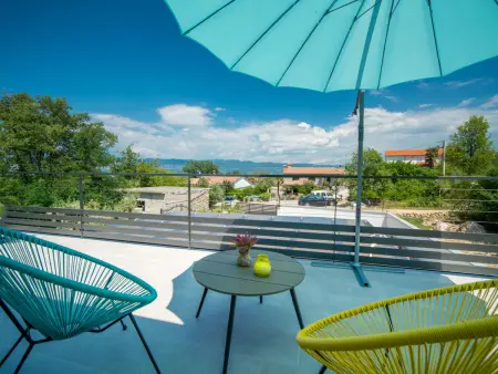 Maison Ivana, 3 chambres avec piscine chauffée à Krk : photo 16