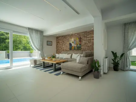 Maison Anđela, Krk : piscine privée et terrasse 80 m² : photo 8