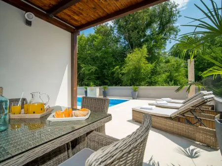 Maison Anđela, Krk : piscine privée et terrasse 80 m² : photo 16