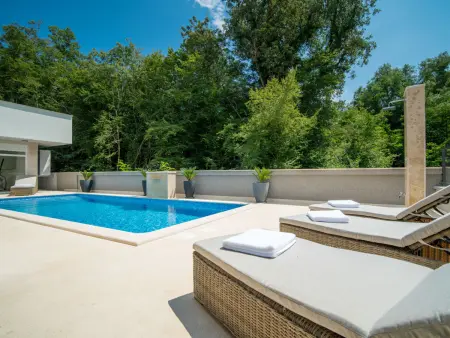 Maison Anđela, Krk : piscine privée et terrasse 80 m² : photo 20