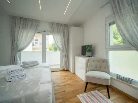 Maison Anđela, Krk : piscine privée et terrasse 80 m² : photo 32