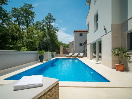 Maison Anđela, Krk : piscine privée et terrasse 80 m² : photo 36