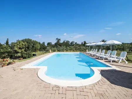 La Stalla, gîte rustique 4 pers. à Bibbona avec piscine : photo 3