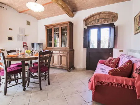 La Stalla, gîte rustique 4 pers. à Bibbona avec piscine : photo 7