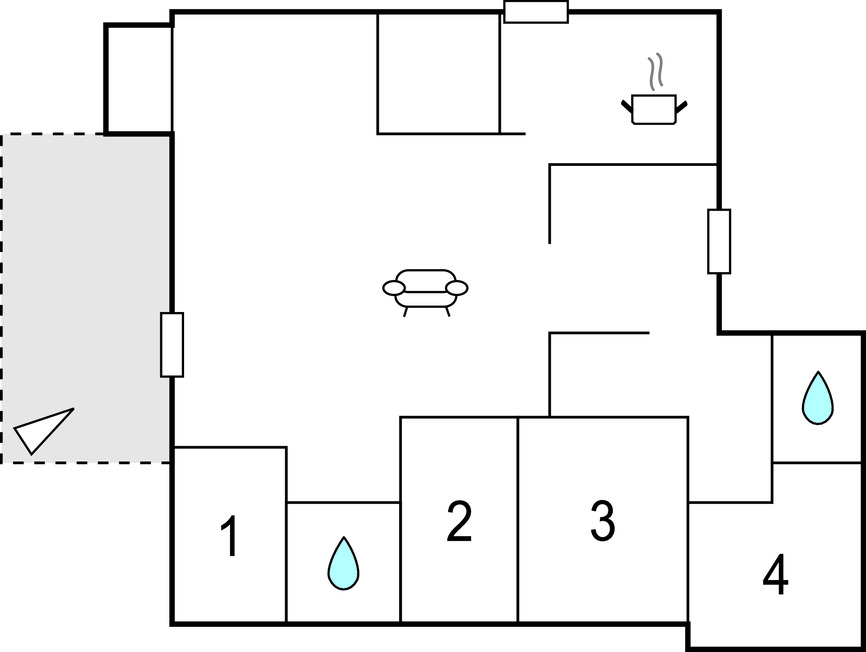 Chalet 4 chambres avec piscine privée à Mazagón - Photo 25