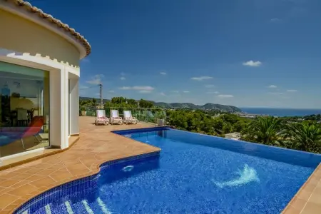 Location villa de vacances à Moraira