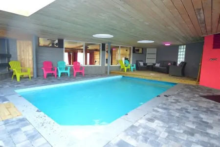 Auberge de Halinsart – Maison 19 personnes, piscine et forêt : photo 10