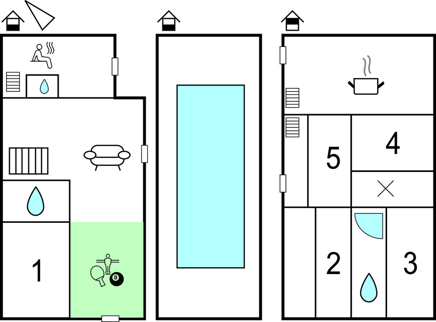 Villa del Borgo – Maison 5 ch, piscine et sauna - Photo 31
