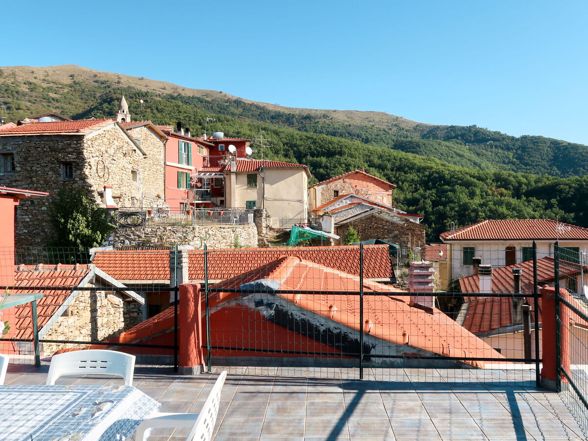 Maison Bel Vedere à Aurigo, vue panoramique montagnes - Photo 14