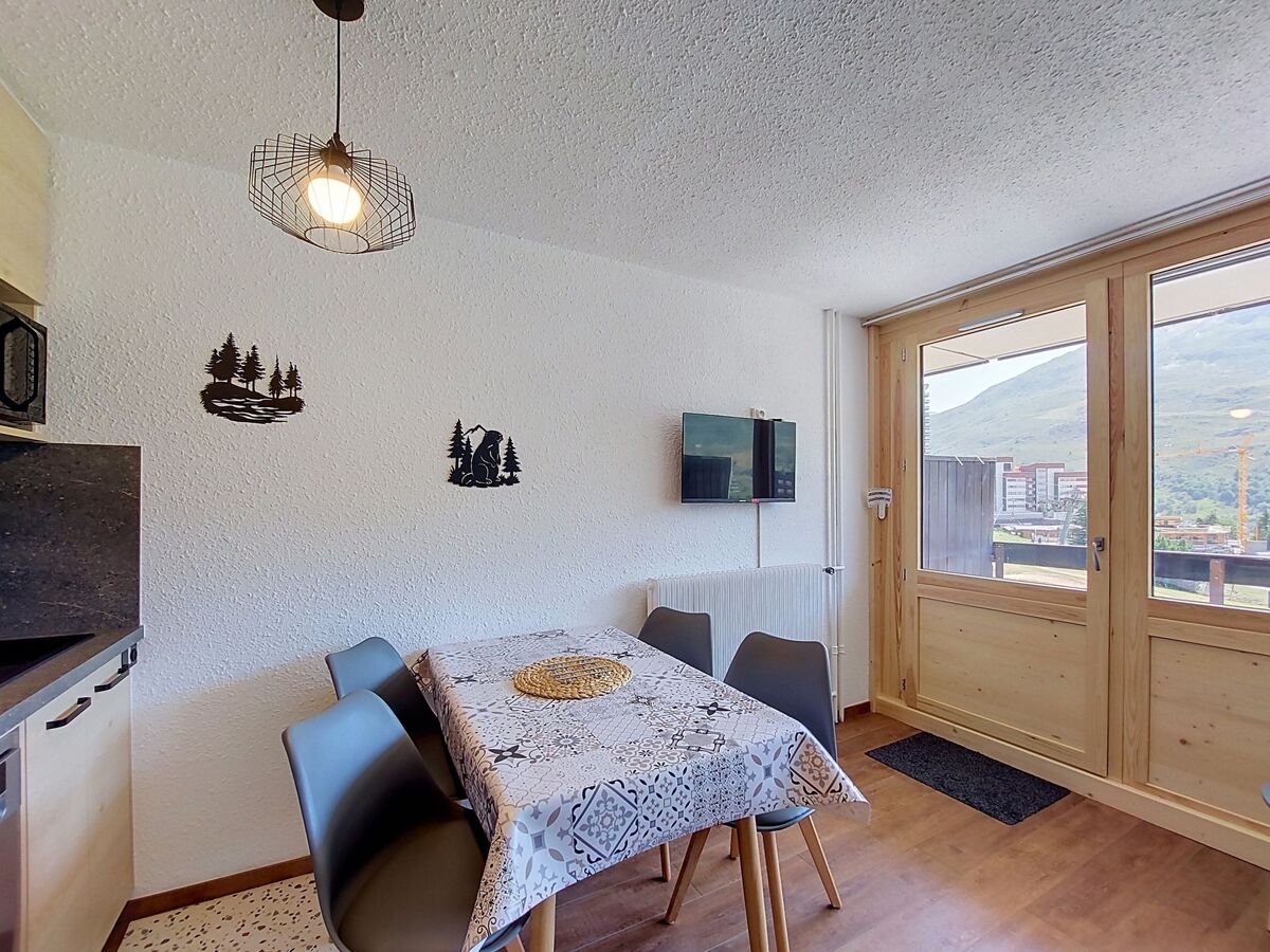 Studio Aravis 314 aux Ménuires, vue montagnes - Photo 11