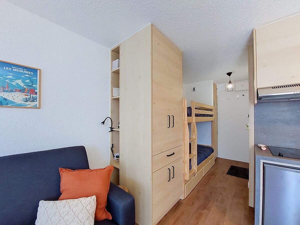 Studio Aravis 314 aux Ménuires, vue montagnes - Photo 17