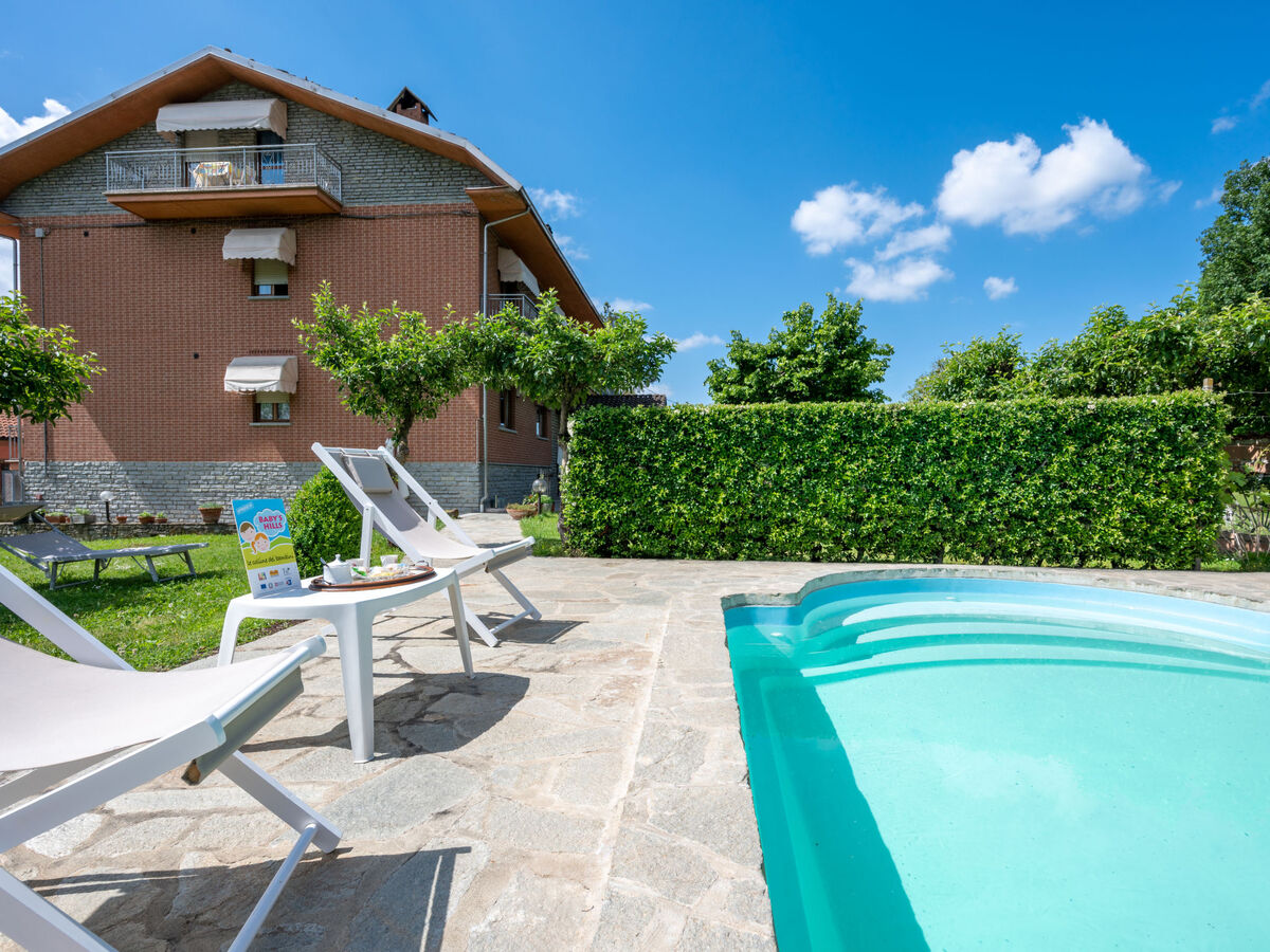 Appartement Ca' D'Gnese, mansardé avec piscine à Castagnole Lanze - Photo 19